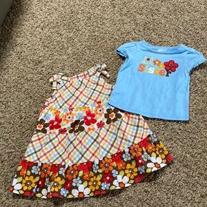 Baby girls dress outfit